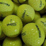 Titleist Tour Practice/NXT Yellow Used Range Golf Balls CB Grade (6588664873042) (6626674540626) (6626675327058) (6626675654738)