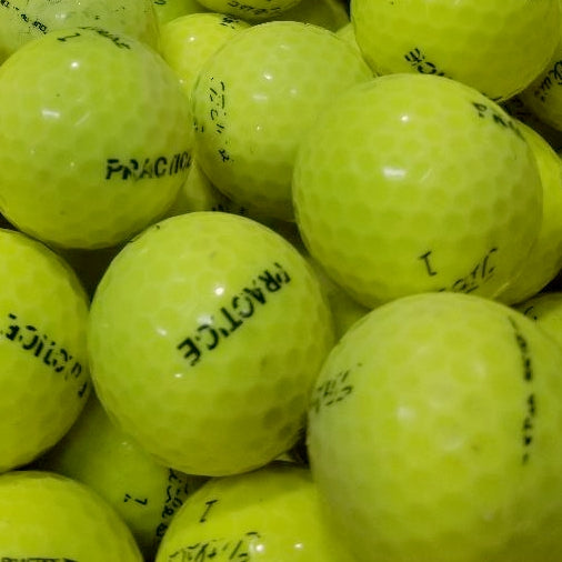 Titleist Practice Yellow C-B Grade Used Range Golf Balls One lot of 1800 (6695240532050) (6695245185106) (6695245873234)