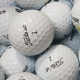Titleist Tour Practice/NXT With Stripes A-B Grade Used Golf Balls | One Lot of 903 [REF#S0915b] (6967582949458)