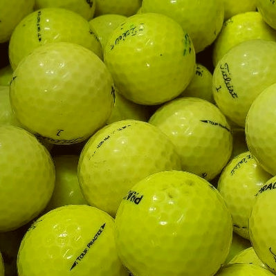 Titleist Tour Practice/NXT Yellow Used Range Golf Balls CB Grade 600 count [REF#F001] (6868248789074)