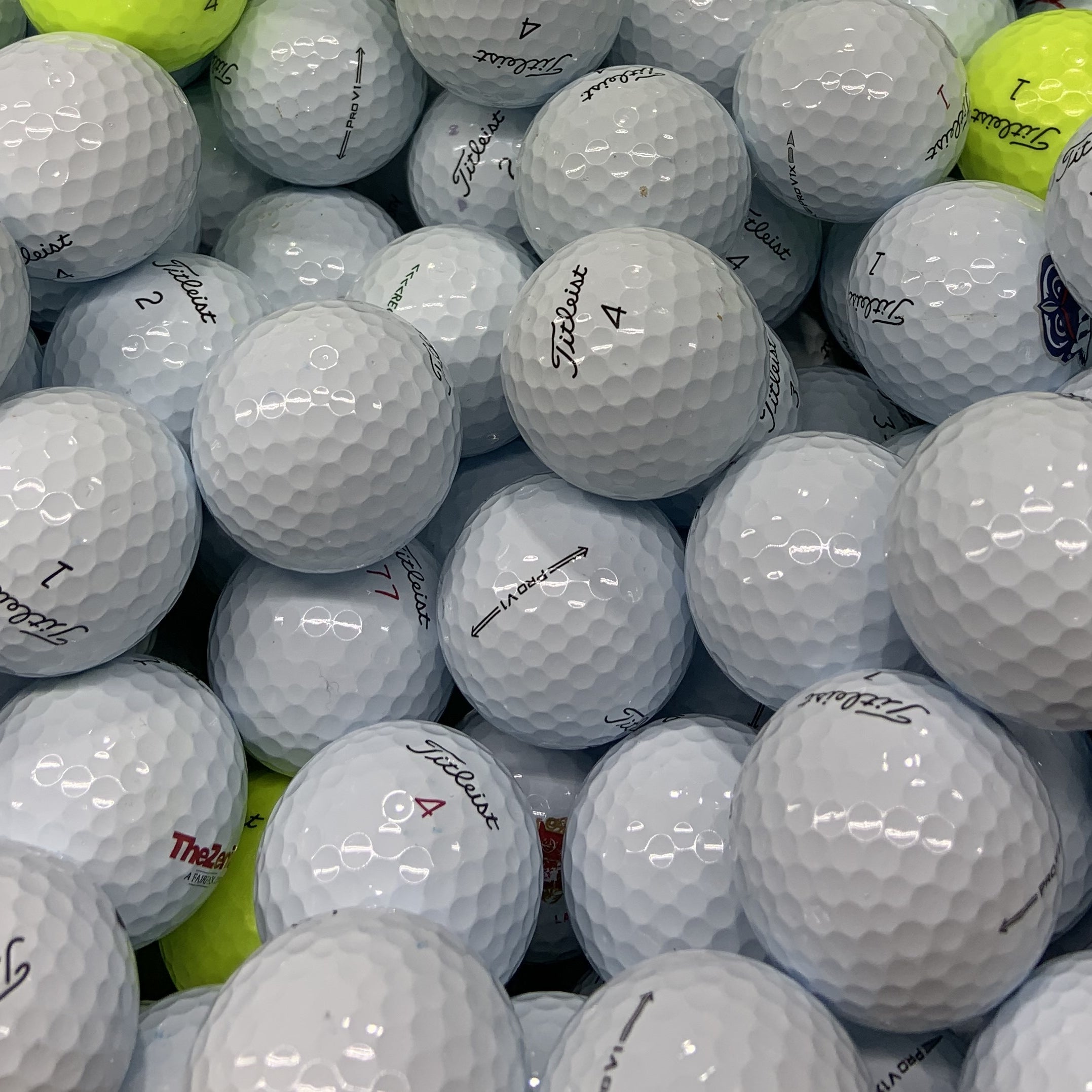 63 Titleist Pro V1 Golf hot balls