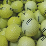 Wilson Range Floaters YELLOW Faded BA Grade Used Golf Balls  (6676054278226)