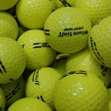 Wilson Range Yellow Limited Flight Used Golf Balls A-B Grade (6637869236306) (6637875494994)