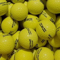 Wilson Range Yellow Used Golf Balls A-B Grade  (6596480663634) (6596482695250) (6596482793554)