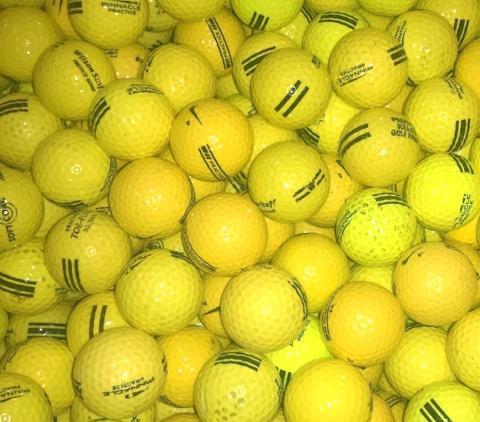 Range Practice Yellow Used Golf Balls A-B Grade (4509308387410)