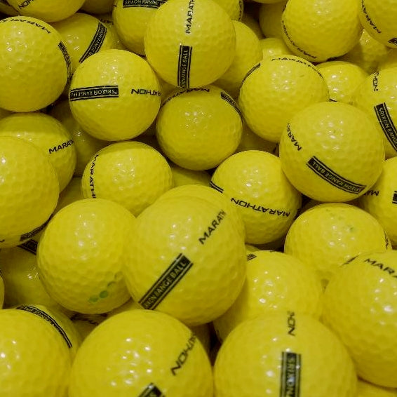 Srixon Marathon Yellow Used Golf Balls A-B Grade (6674876989522) (6674877907026)